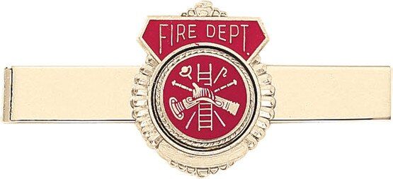 Blackinton Fire Department Tie Bar in Gol-Tone